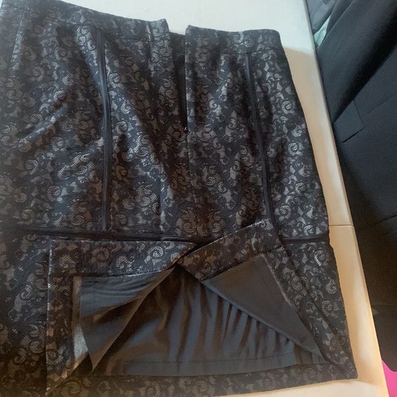 Womens black laced skirt size 14 from Tristan - Picture 5 of 6